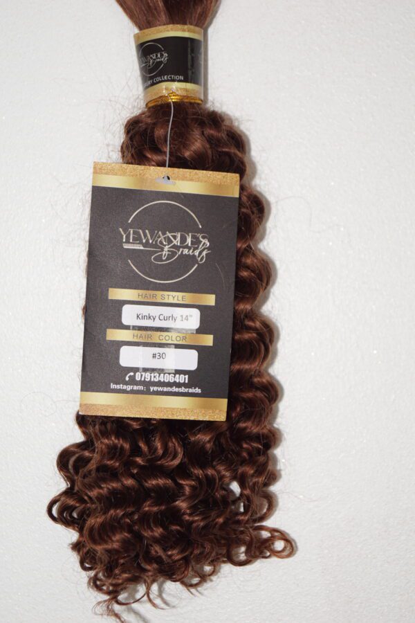 Kinky Curly Human Hair Bulk - Image 5