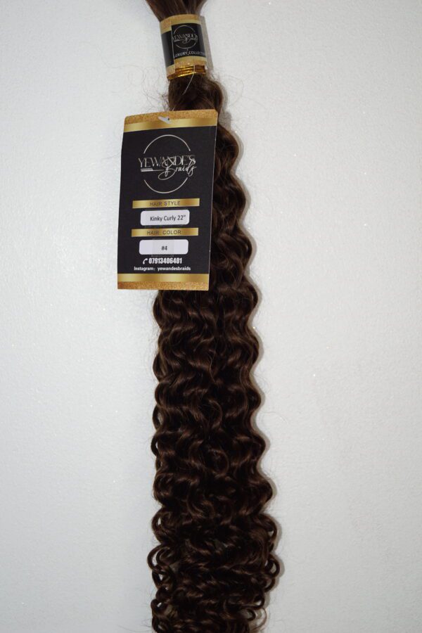 Kinky Curly Human Hair Bulk - Image 13