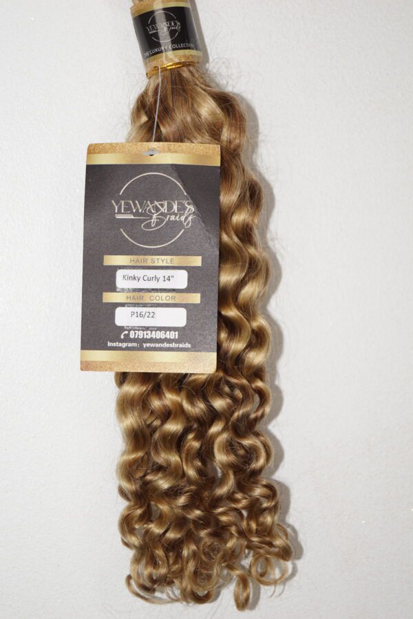 Kinky Curly Human Hair Bulk - Image 16