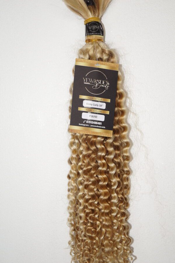 Kinky Curly Human Hair Bulk - Image 17