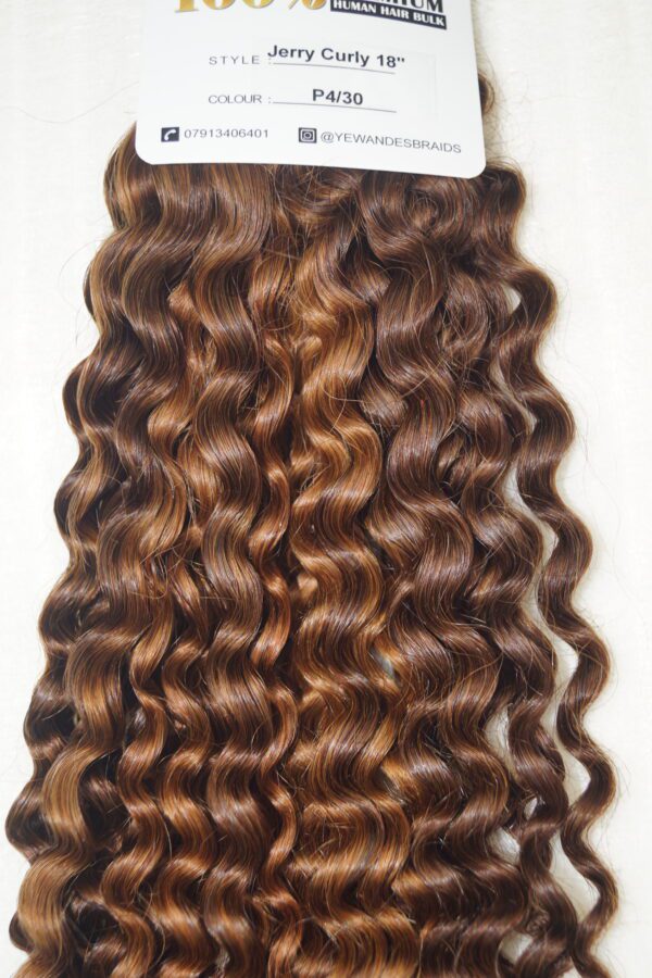 Jerry Curly Human Hair Bulk - Image 7