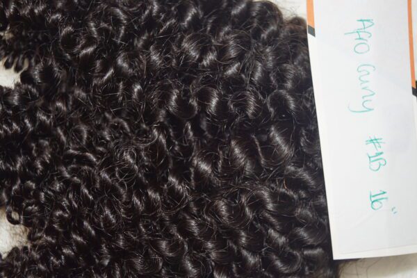 Afro Curly Human Hair Bulk - Image 3