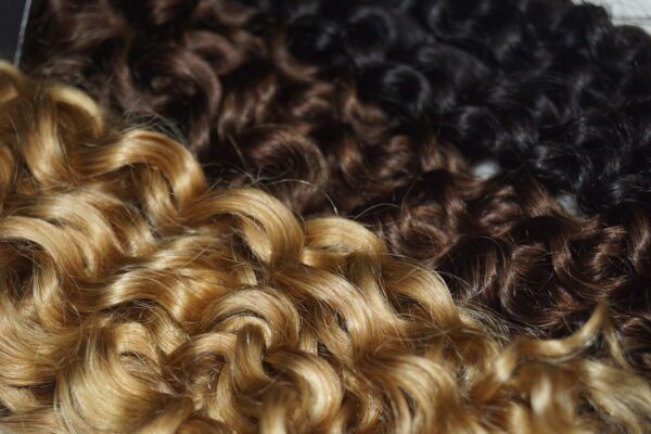 Deep Curly Human Hair Bulk - Image 6