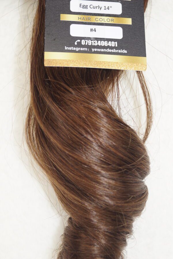 Egg Curly Human Hair Bulk - Image 5