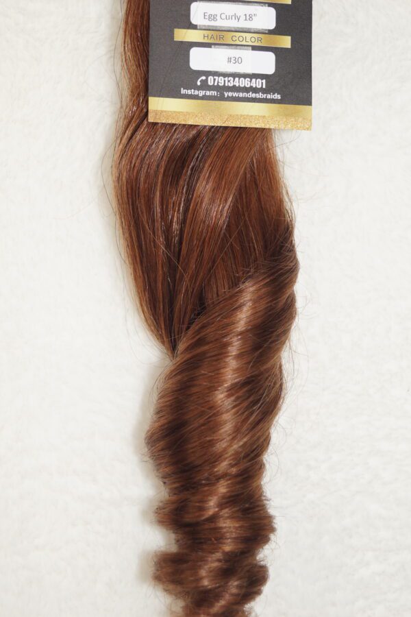 Egg Curly Human Hair Bulk - Image 3