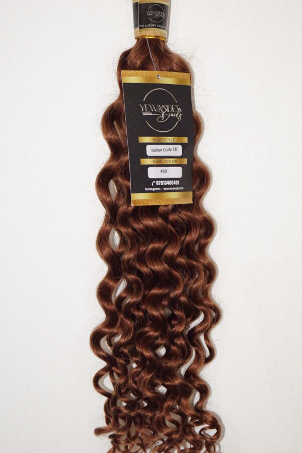 Italian Curly Human Hair Bulk - Image 8