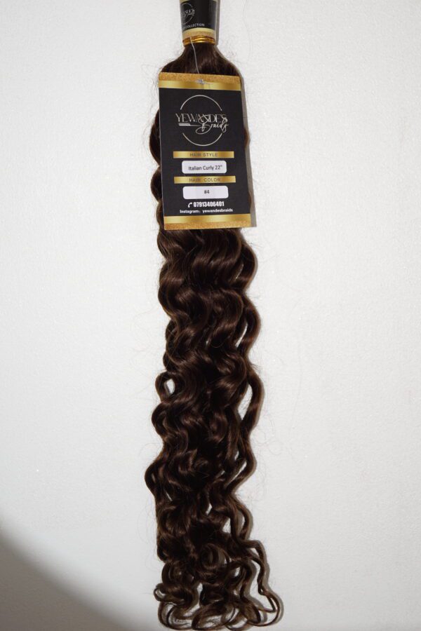 Italian Curly Human Hair Bulk - Image 4