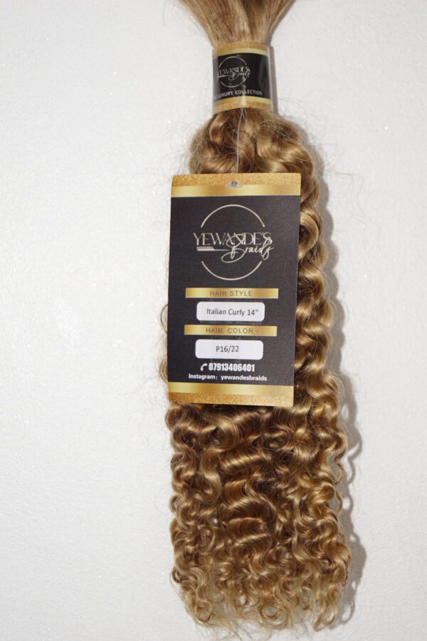Italian Curly Human Hair Bulk - Image 14