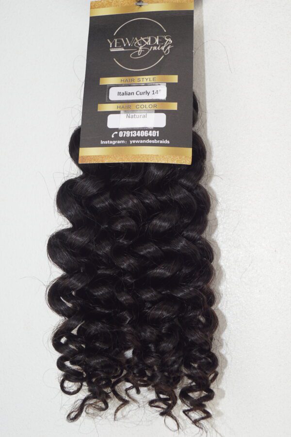 Italian Curly Human Hair Bulk - Image 9
