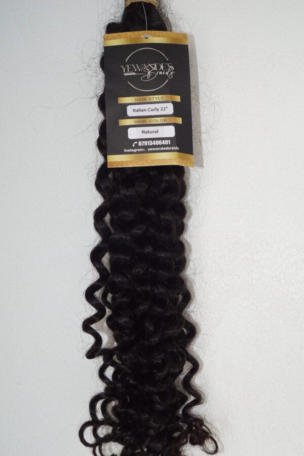 Italian Curly Human Hair Bulk - Image 11